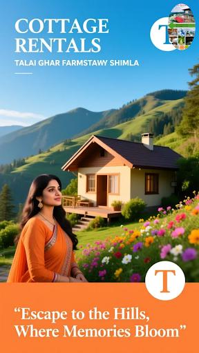 Experience the serene beauty of Shimla at Talai Ghar Farmstay, where cozy cottage rentals await y… post image