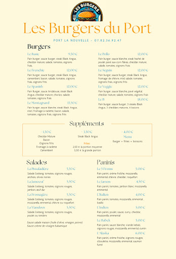 Les burgers du port