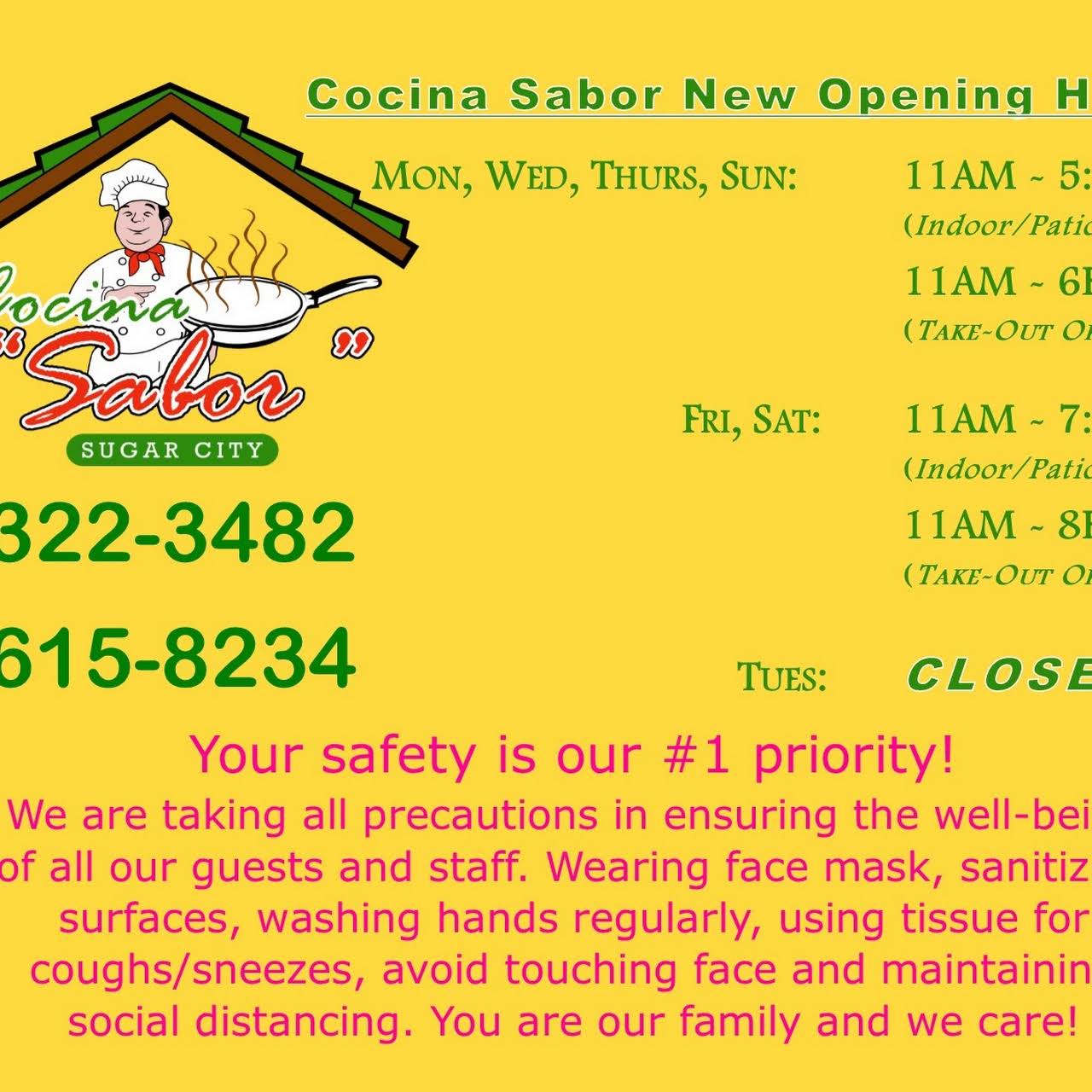 Cocina Sabor Restaurant In Orange Walk