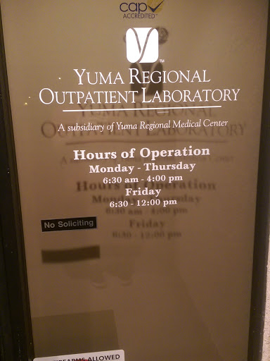 Yuma Regional Medical Center Outpatient Laboratory Foothills Campus - Thumbnail