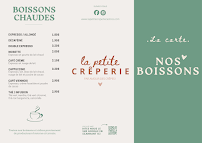 Menu La petite Crêperie - Castres Page 3