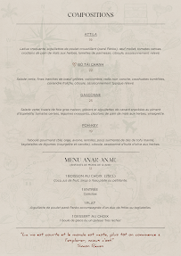 Menu Inalis - Néobistrot Fontainebleau Page 1