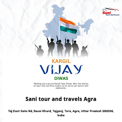 Celebrate Kargil Vijay Diwas with our Agra local sightseeing packages, honoring bravery and dedic… post image