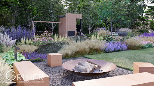GRINER Architektura Krajobrazu. Projektowanie i budowa ogrodu