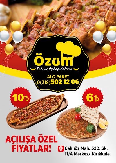 Özüm pide kebap salonu