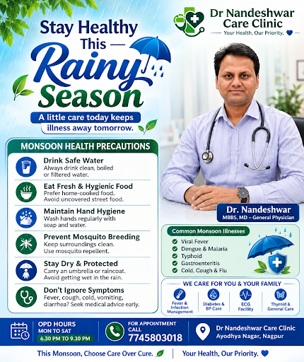 🌧️ Stay Healthy This Monsoon!☔ post image
