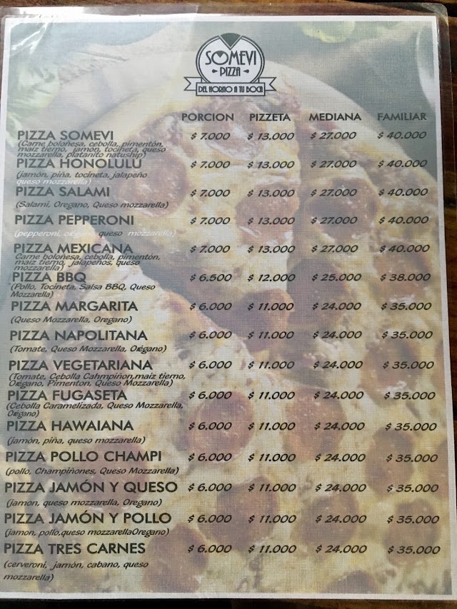 Somevi Pizza