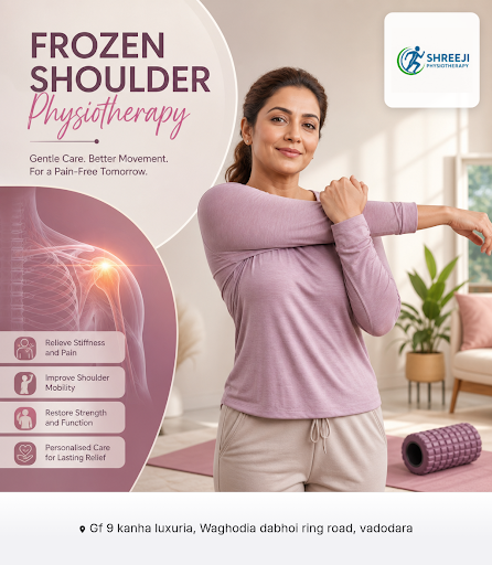 Experience expert physiotherapy treatment for frozen shoulder at Shreeji Physiotherapy in Vadodar… post image