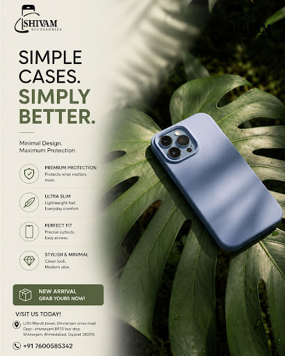 New Arrival: Minimalist & Ultra-Slim Phone Cases at Shivam Mobile Accessories! post image