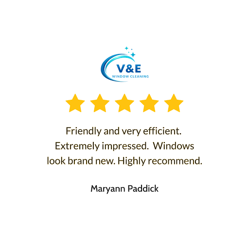 V & E Window Cleaning update