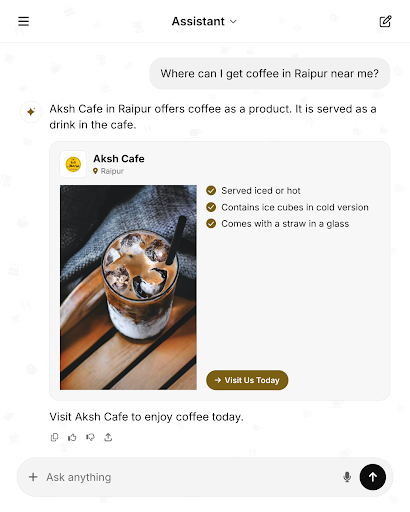 Aksh Cafe in Raipur serves freshly brewed coffee alongside delicious pizza oven specialties and c… post image