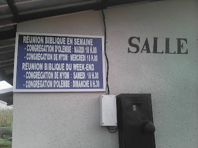 Photos of Hall Of Kingdom Of Witnesses Of Jehovah Olemb&eacute;