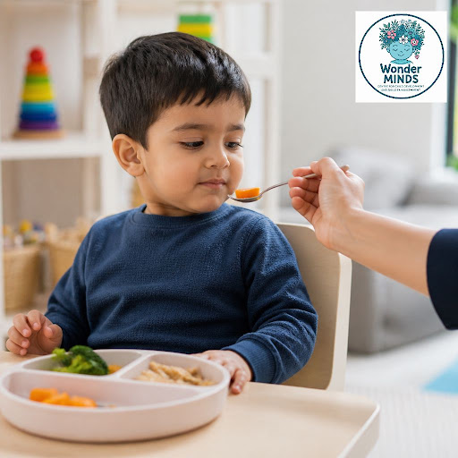 Mealtimes don’t have to be stressful. At Wonder Minds in Pitampura, Delhi, our specialised feedin… post image