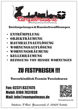 Rümpelmaus.de Entrümpelungen & Haushaltsauflösungen