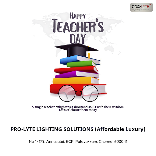 Celebrate Teacher's Day with elegant LED strip lights from PRO-LYTE LIGHTING SOLUTIONS, your dest…