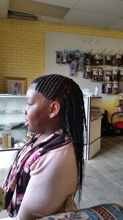 Photos of African Hair Braiding