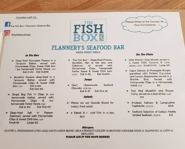 The Fish Box / Flannery's Seafood Bar