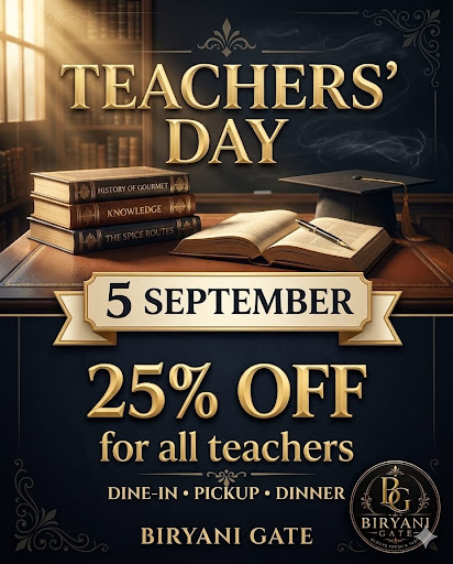 Teachers day offer fot teachers post image