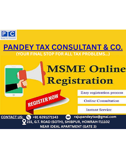 MSME Registration services offering quick online processing , documentations support, and governm… post image