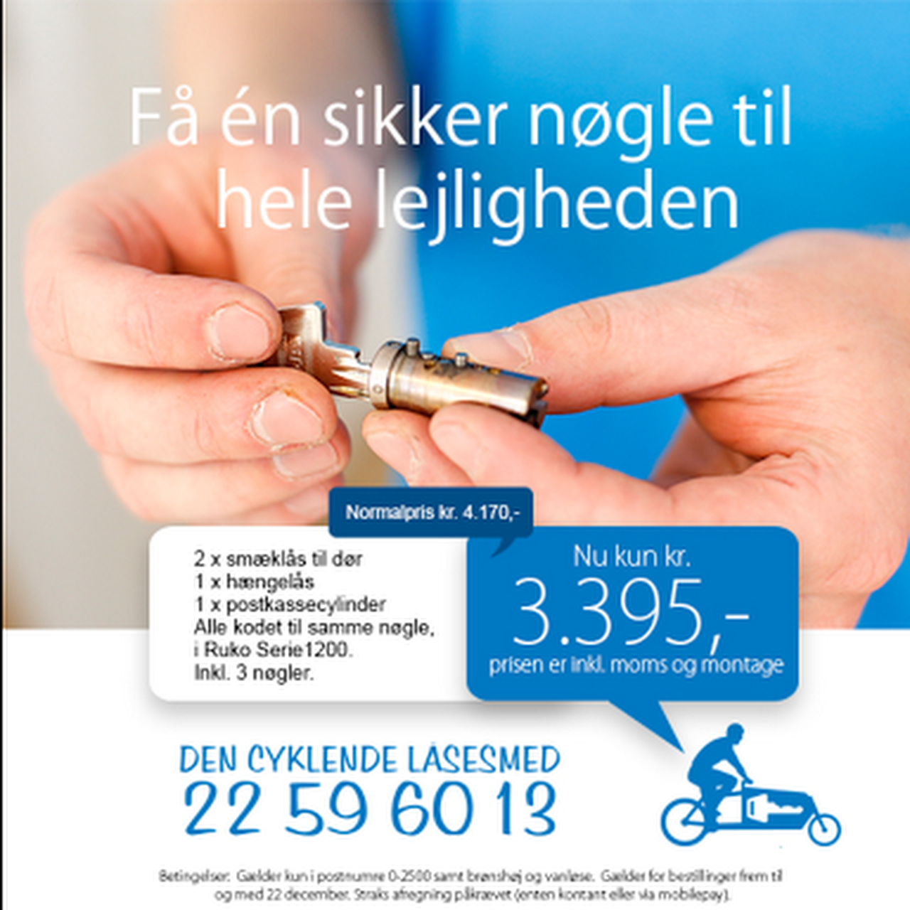 De Cyklende Låsesmede - Låsesmed