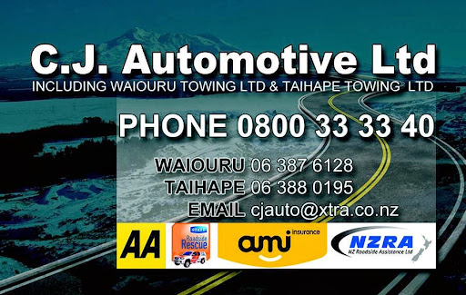 C.J Autos | Taihape Towing & Waiouru Towing - Thumbnail