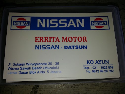 Errita Motor Nissan, Author: Martin Susanto