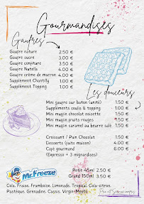 Menu Le Jardin d'Alex Page 5