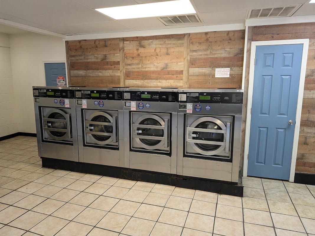 Self-service laundry at Sonic-Suds Express Laundromat, Biloxi, MS