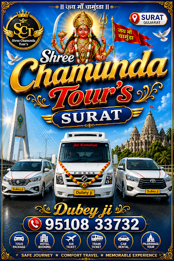 Shree Chamunda Tour's Kadodara Surat post image