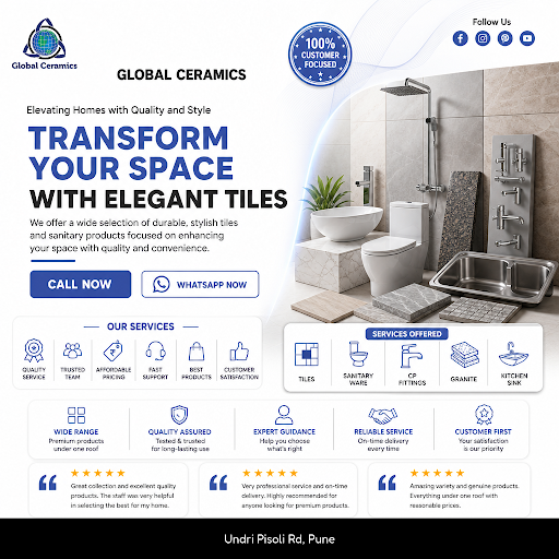 Explore high-quality kitchen sinks at GLOBAL CERAMICS, your trusted tile shop for aquant bathroom… post image