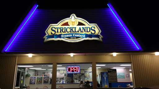 Stricklands Frozen Custard Logo