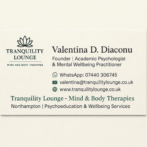Tranquility Lounge: Mind & Body Therapies