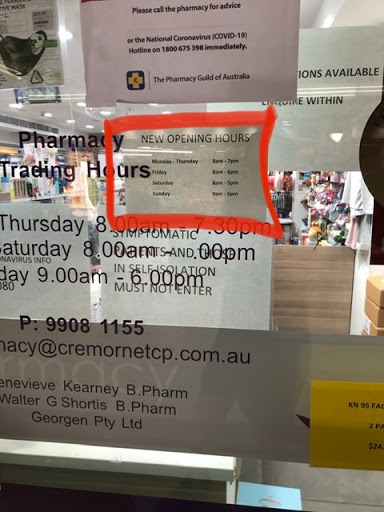 Cremorne Town Centre Pharmacy - Thumbnail