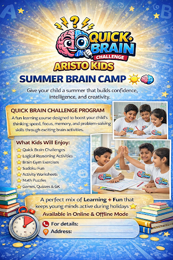 ARISTO KIDS – Summer Brain Camp ☀️🧠 Give your child a summer that builds confidence, intelligence… post image