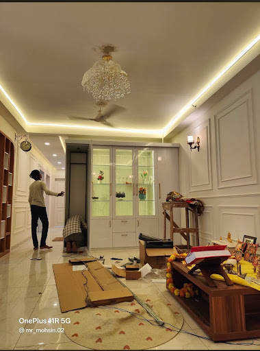 🛠️ Home Interior & Wardrobe Work – Work in Progress