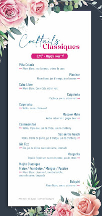 Menu Marie Rose Page 11