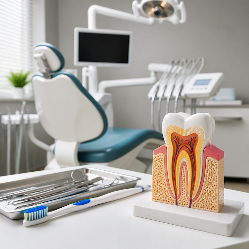 Healthy teeth today mean fewer dental worries tomorrow. At Modern Oral and Dental Clinic in Bikra… post image