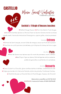 Menu Le Castellio Page 2