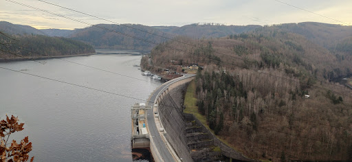 Hohenwarte, Sperrmauer - Visual