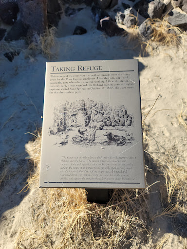 Sand Springs Pony Express Station Historical Marker - Thumbnail