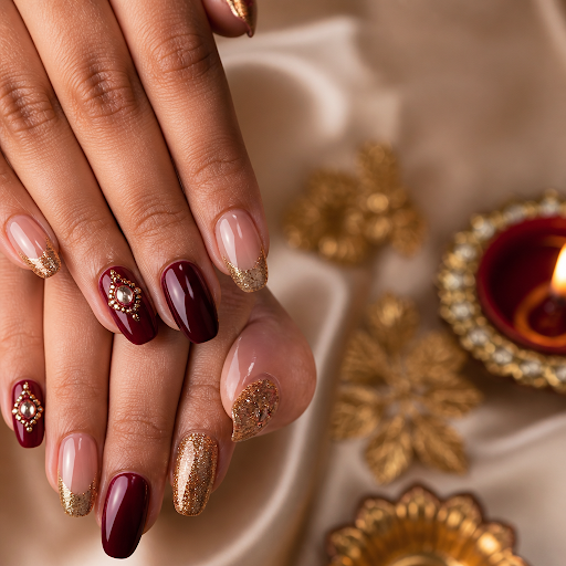 Get your nails celebration-ready at House of Finesse, Anandpuri, Patna. From subtle shimmer to bo… post image