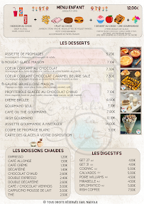 Menu Le Moulin de la Chut Page 3