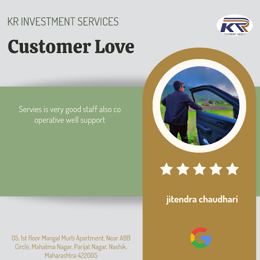 Jitendra Chaudhari loved the exceptional service at KR INVESTMENT SERVICES in Nashik! As a satisf… post image