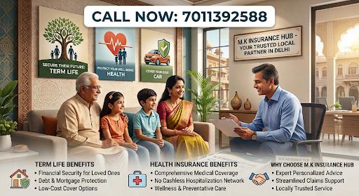 Protect Your Family's Future with MK Insurance in Bawana post image