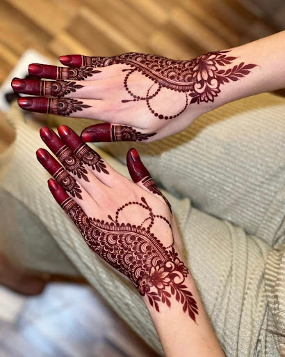 Rajasthani mehandi art post image