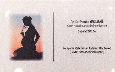 Op.Dr. Pembe YEŞİLBAĞ Kars Kadın Doğum, Renkli Ultrason, Gebelik Takibi