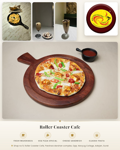 Enjoy delicious milk shakes at Roller Coaster Cafe, a cozy spot for vegan cheese grilled sandwich… post image