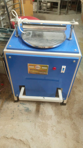 Semi automatic papad machine post image