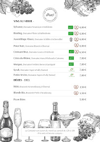 Menu Le Comptoir de La Diligence Page 3
