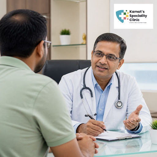 At Kamat’s Speciality Clinic in KC park Dharwad, we believe real healing starts with listening. T… post image